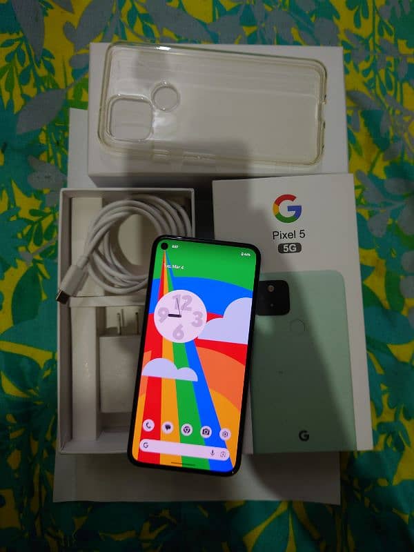 Brand New Google Pixel 5 8-128 PTA Approved 10/10 Sale Exchange 4