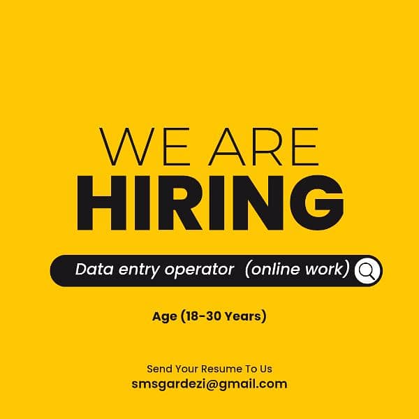 Online data entry operator 0