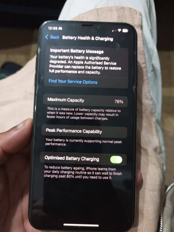 Iphone xs max 256 GB PTA Approved 7