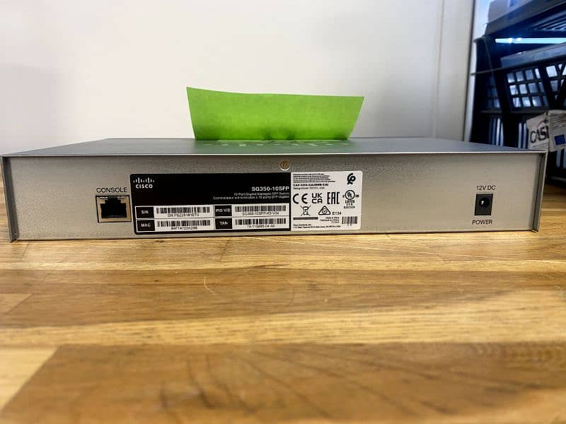 Cisco SG350-10SFP Switch Layer3 Gigabit All SFP 1