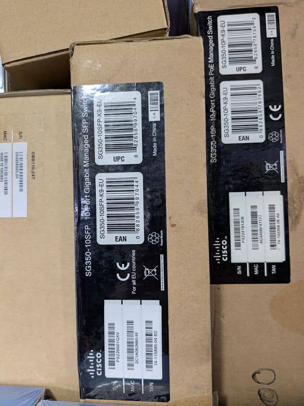 Cisco SG350-10SFP Switch Layer3 Gigabit All SFP 6