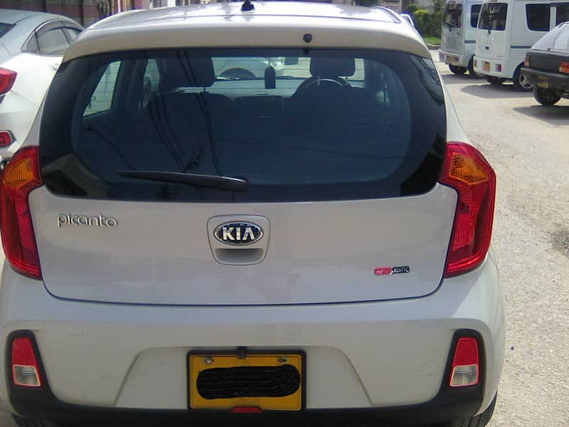 KIA PICANTO MODEL 2020 AUTOMATIC MILKY BEIGE COLOUR BEHTREEN CONDITIO 3