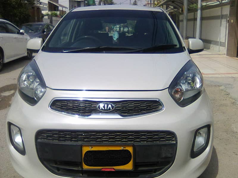 KIA PICANTO MODEL 2020 AUTOMATIC MILKY BEIGE COLOUR BEHTREEN CONDITIO 4