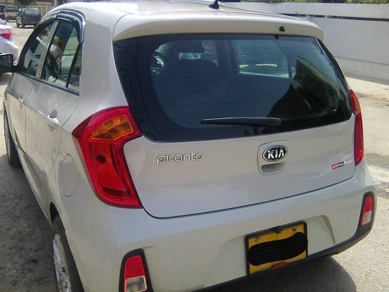 KIA PICANTO MODEL 2020 AUTOMATIC MILKY BEIGE COLOUR BEHTREEN CONDITIO 11