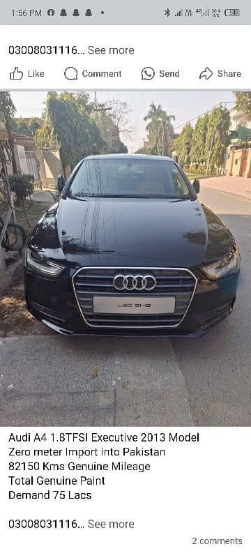 Audi A4 2013 2