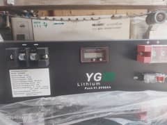 y g lithium ion battery 48v 50amp