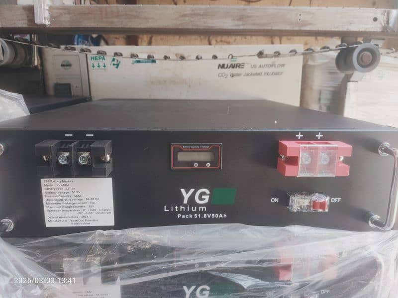 y g lithium ion battery 48v 50amp 1