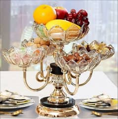 Acrylic Fruit Rack Bowl For Dry Fruits, Candy For Decoration