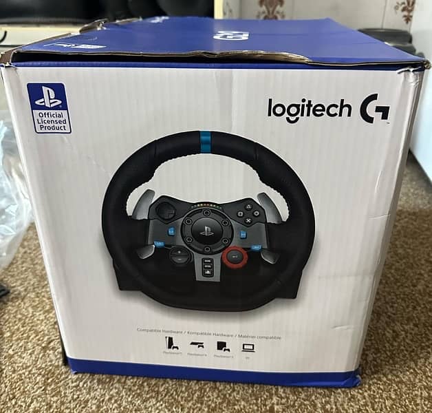 logitech g29 steering wheel pc, ps4, ps5 2