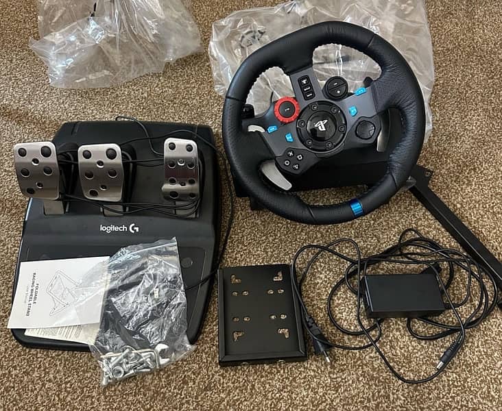 logitech g29 steering wheel pc, ps4, ps5 3