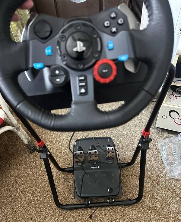 logitech g29 steering wheel pc, ps4, ps5 4