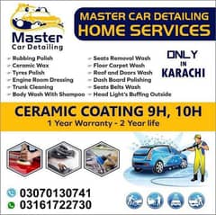 car interior cleaning door steps Karachi 03070130741