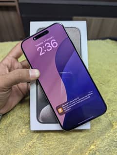 iphone 15 Pro max 256GB LLA PTA Approved