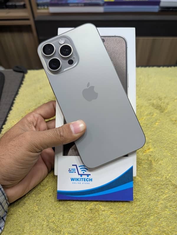 iphone 15 Pro max 256GB LLA PTA Approved 1