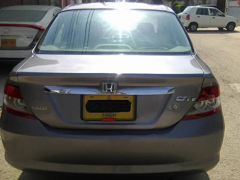 HONDA CITY VARIO 2004 AUTOMATIC STONE SILVER COLOUR BEHTREEN CONDITIO 3