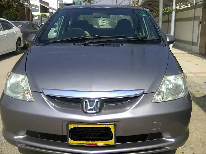 HONDA CITY VARIO 2004 AUTOMATIC STONE SILVER COLOUR BEHTREEN CONDITIO 4