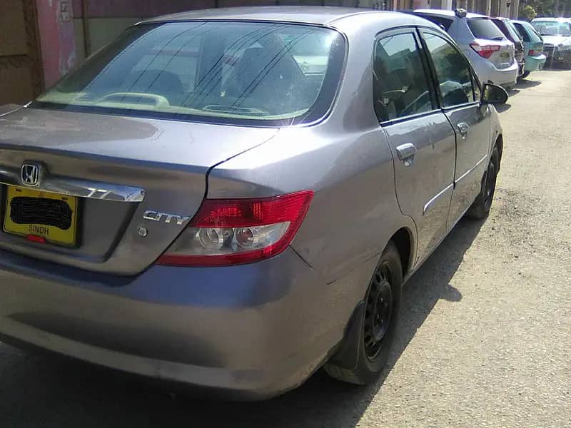 HONDA CITY VARIO 2004 AUTOMATIC STONE SILVER COLOUR BEHTREEN CONDITIO 19