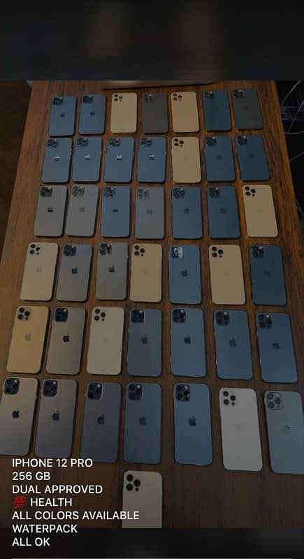 IPHONE 12 PRO - 256 GB - DUAL APPROVED - ALL COLOURS 0