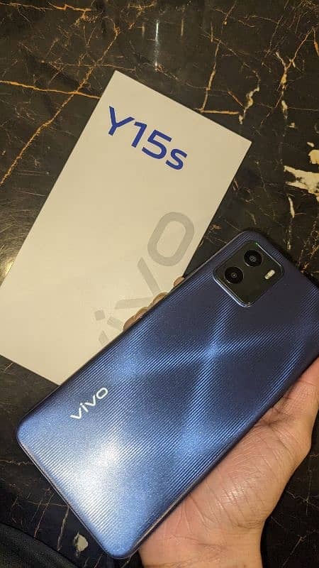 Vivo y15s 3+ 32with box Orignal Phone no open Repair All ok 1