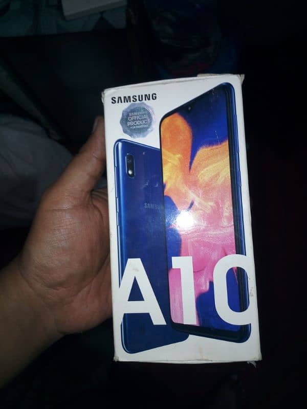 Samsung Galaxy A10 with box PTA Approved 2/32 0