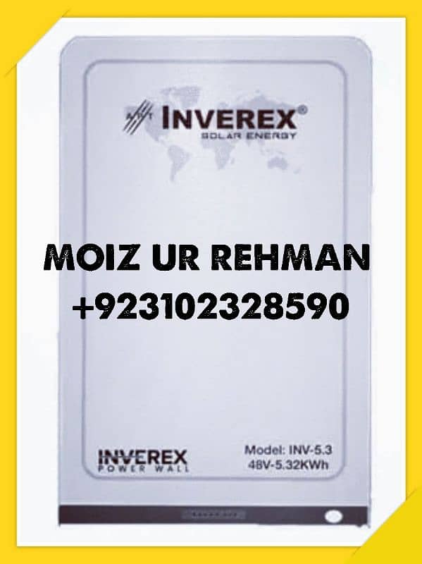 INVEREX POWERWALL LITHIUMION BATTERY 1