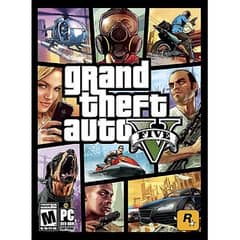 GTA 5 Online_offline PC Game ) (DVD)