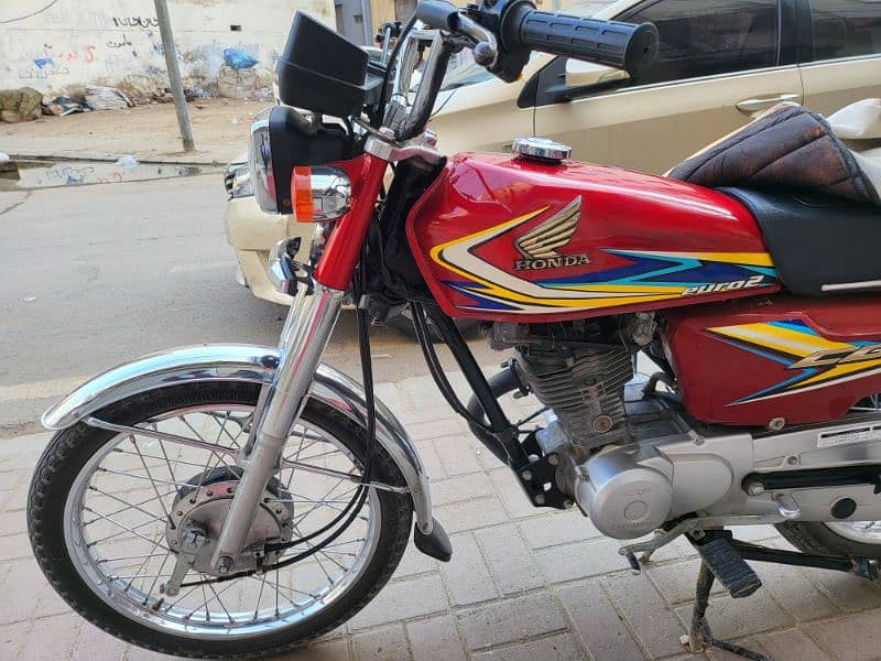 Honda cg 125 karachi nmber 2019 2