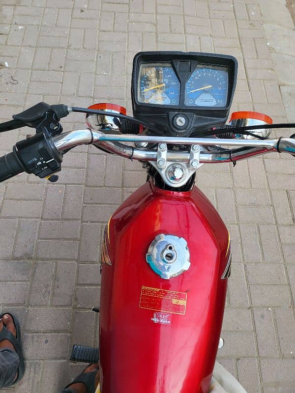 Honda cg 125 karachi nmber 2019 6