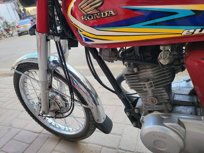 Honda cg 125 karachi nmber 2019 7