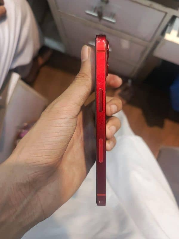 I phone 13 jv in red color 2