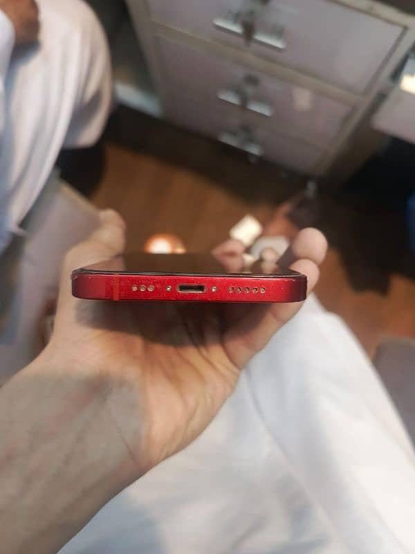 I phone 13 jv in red color 5