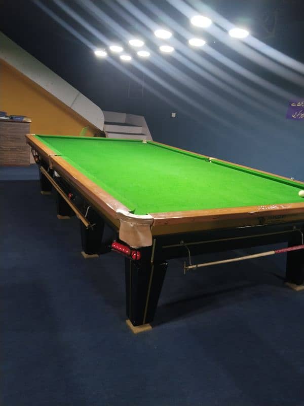 we have all types of snooker tables, Rasson, wiraka, star, shender 4