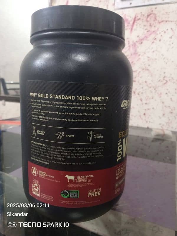 Gold Standard 100%WHEY 1