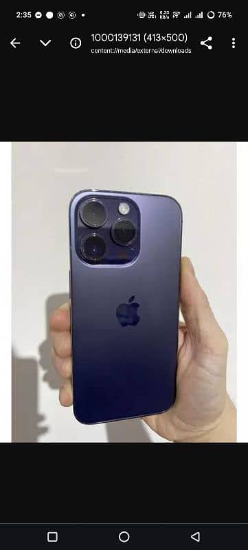 iphone 14pro max 256gb deep purple 0