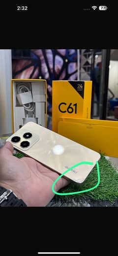 Realme C61, 6/128GB, PTA Approved with Box