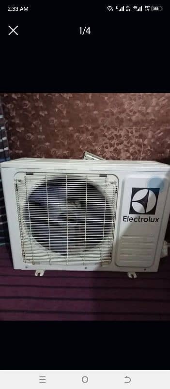 Electrolux AC outdoor with zamil indoor 0