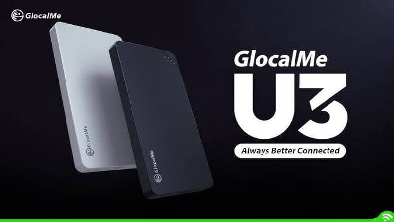 Glocalme U3 Unlock Japanese Device, Zong, jazz, Ufone, Telenor 1