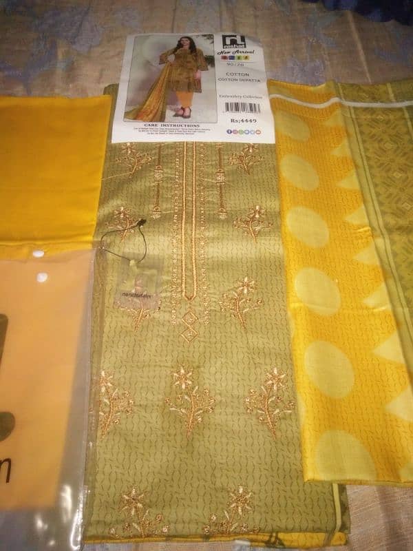 Nishad cotton 3 pcs Suit 9