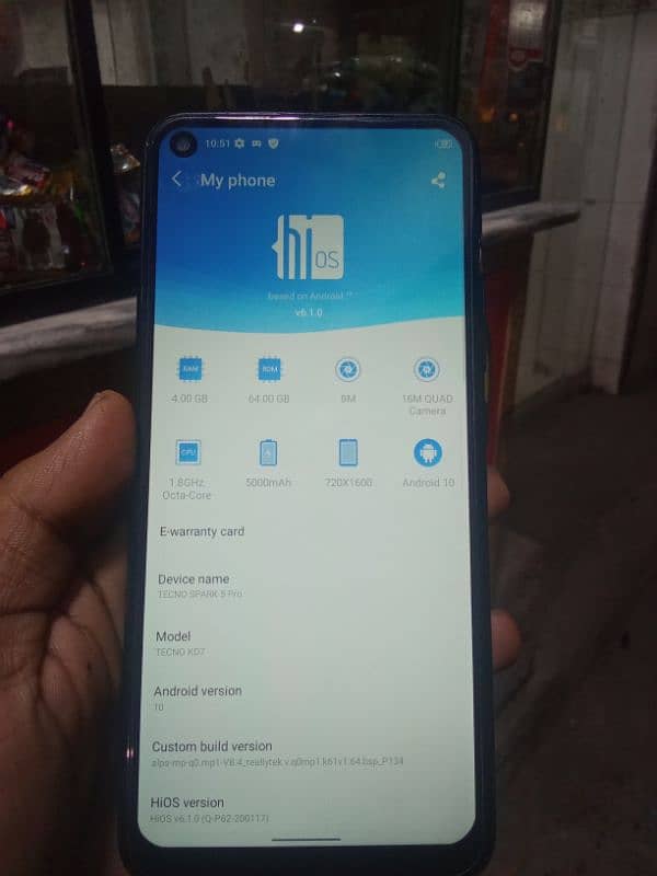 Tecno Spark 10 pro 4/64 7