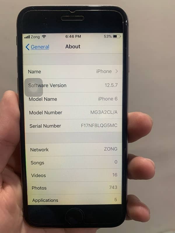 iPhone 6 (16 gb ) official PTA approved in a new condition 7