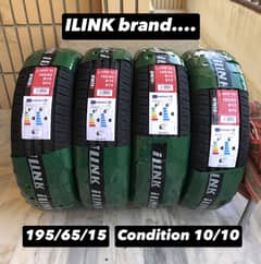 4tyres set 195/65 R15 (ILINK brand)(brand new)