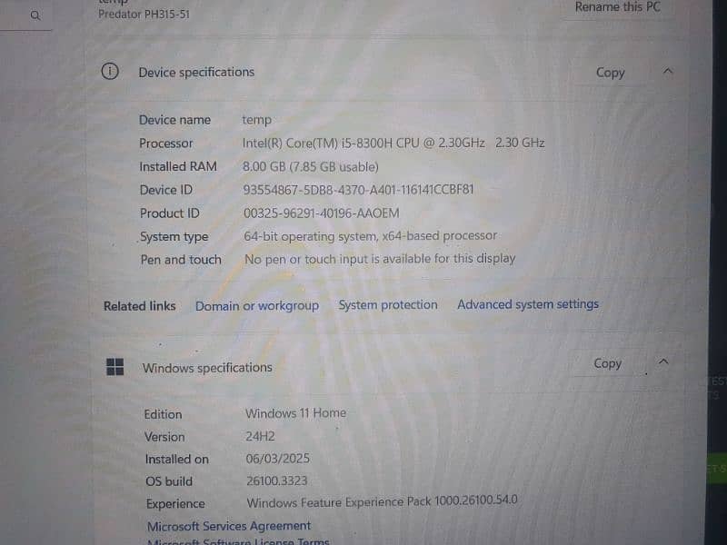 acer predator heilos 300  urgent sale 2