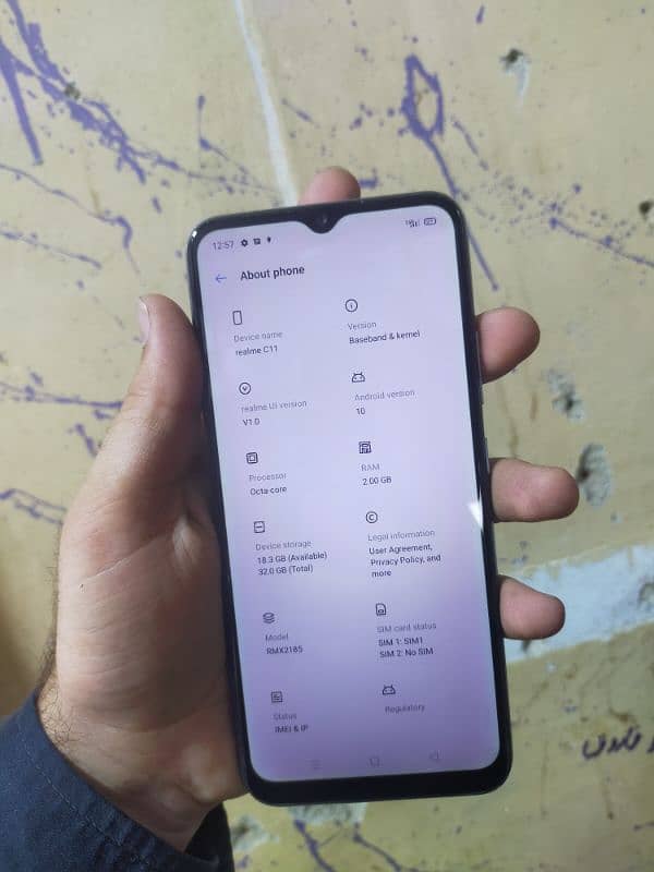 Realme C11 2/32 sild phone 100 1