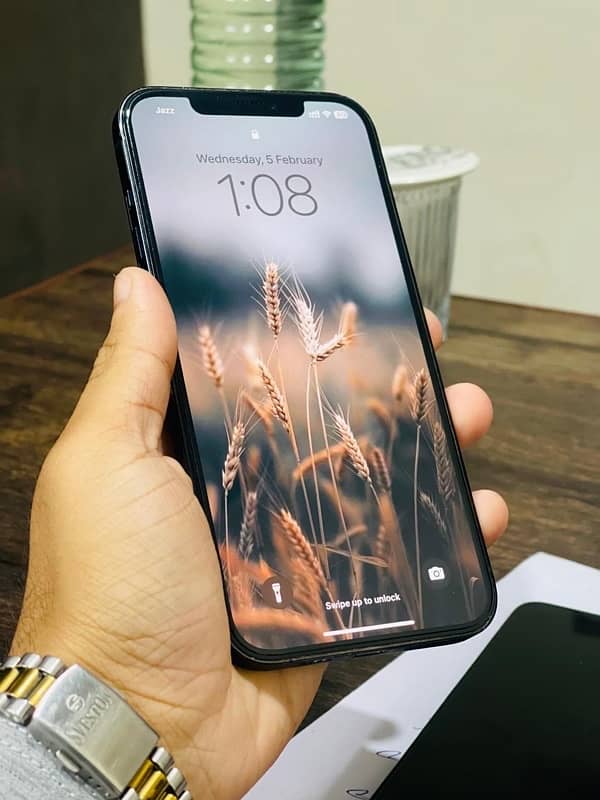 I phone 12 pro max Pta approved 128 GB with Box 3