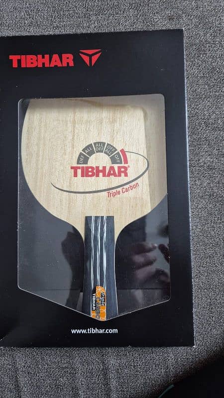 Tibhar triple carbon table tennis blade 0