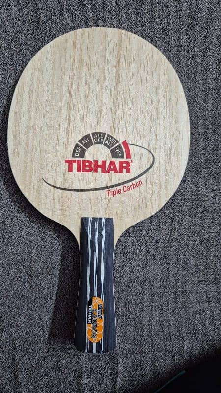 Tibhar triple carbon table tennis blade 1