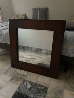 Wooden Mirror