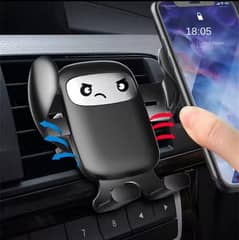 car air outlet cartoon bracket car truck navigation snap type