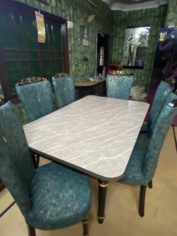 6 seater dining table 7