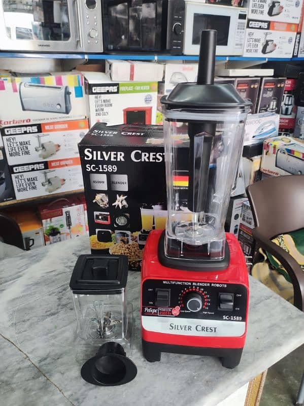 Silver Crest Original blender and Grinder 4500w powerful motor 5